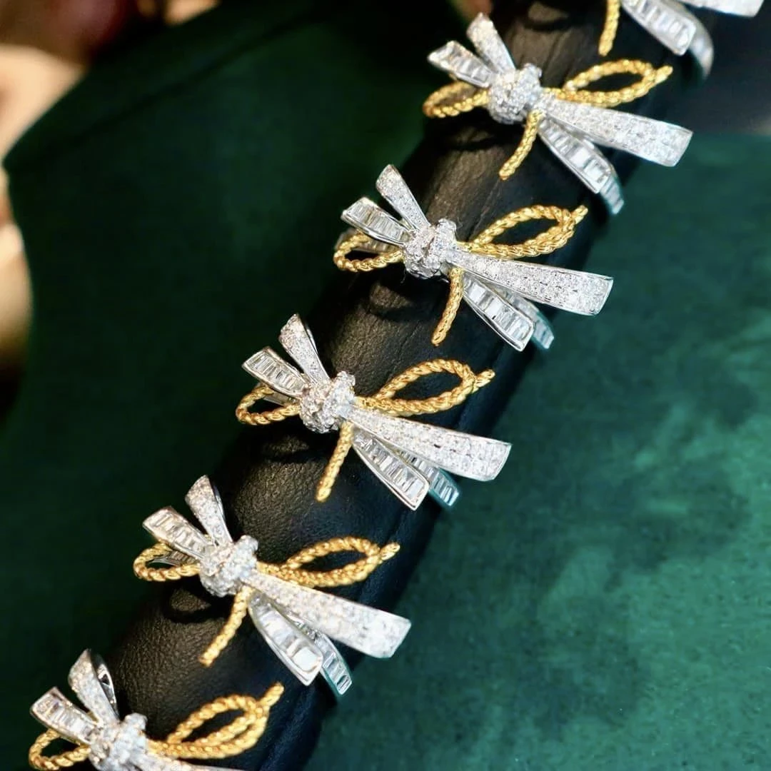 18K天然鑽石-蝴蝶分色戒指 - 第3張圖 18K天然鑽石-蝴蝶分色戒指