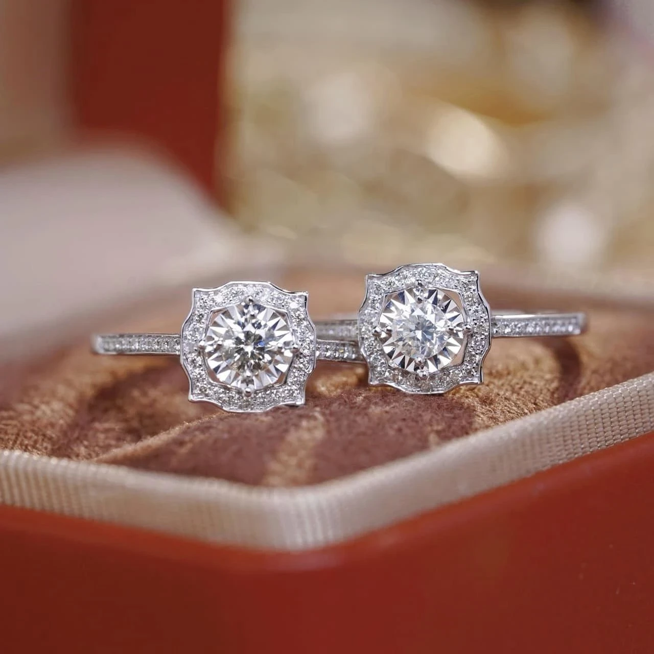 18K天然鑽石-仙氣戒指