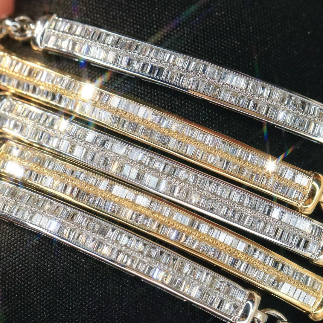 18K天然鑽石-奢華手環