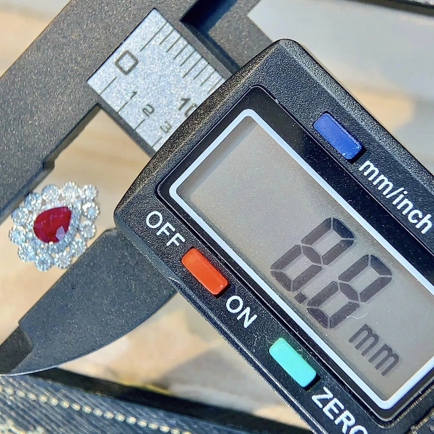 GRM天然紅寶鑽石耳環 - 第7張圖 GRM天然紅寶鑽石耳環