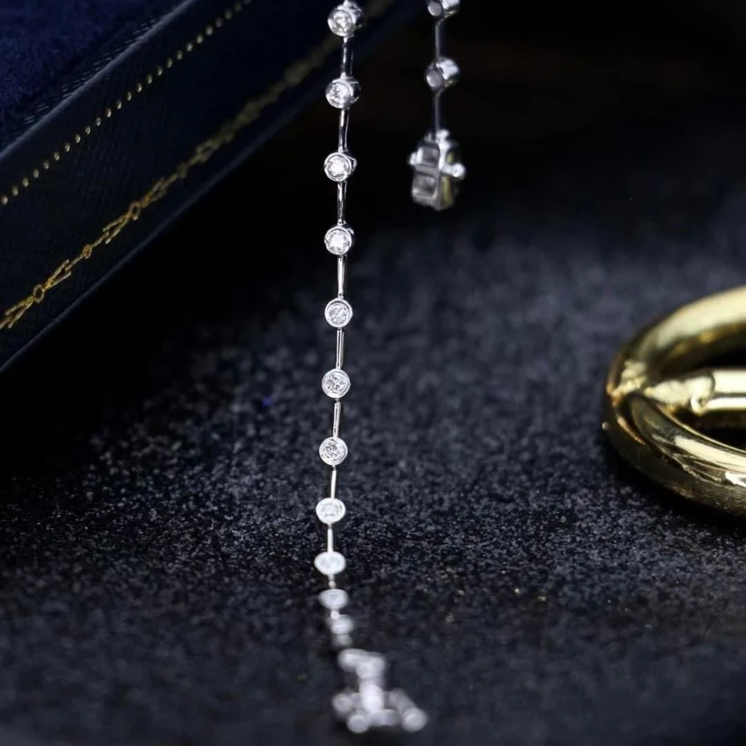 18K天然鑽石-泡泡手鍊 - 第4張圖 18K天然鑽石-泡泡手鍊