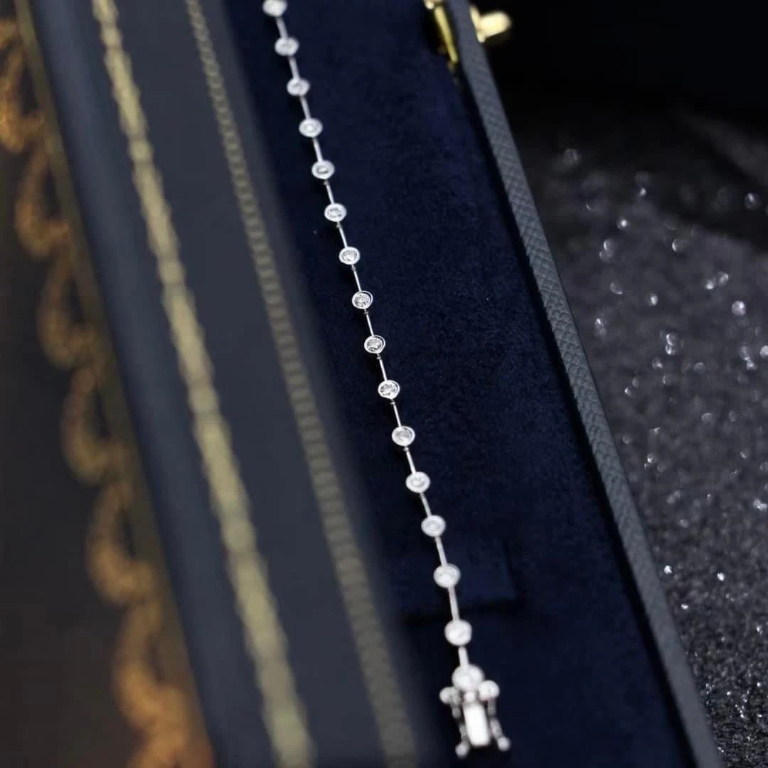 18K天然鑽石-泡泡手鍊 - 第5張圖 18K天然鑽石-泡泡手鍊