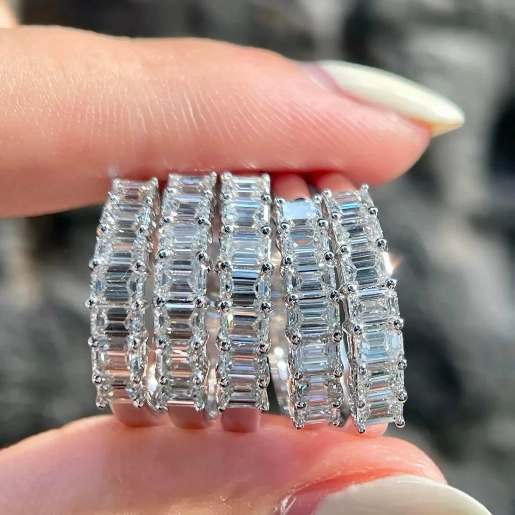 18K天然鑽石-基礎線戒