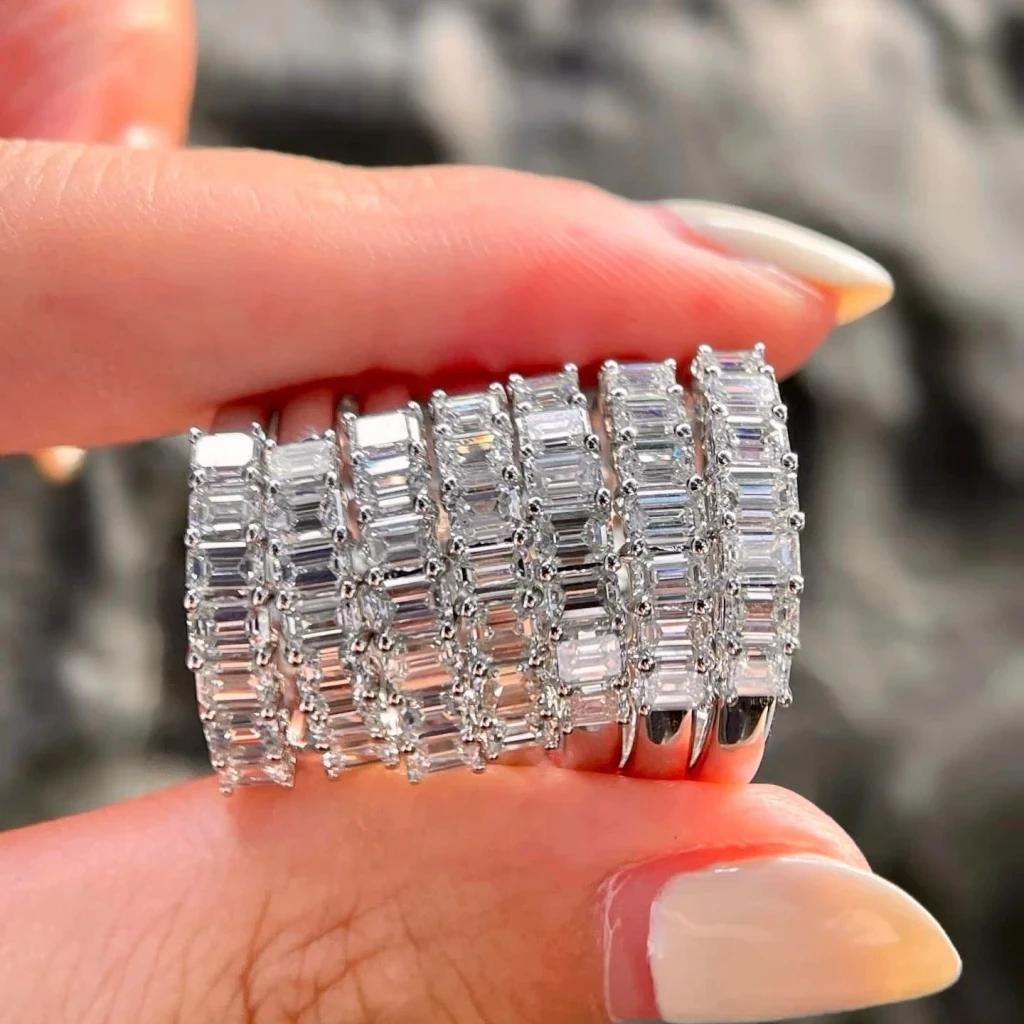 18K天然鑽石-基礎線戒