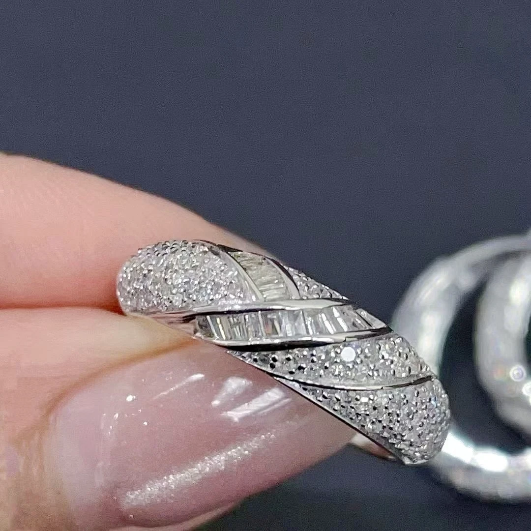 18k天然鑽石-造型戒指