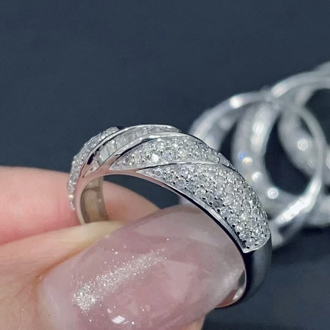 18k天然鑽石-造型戒指