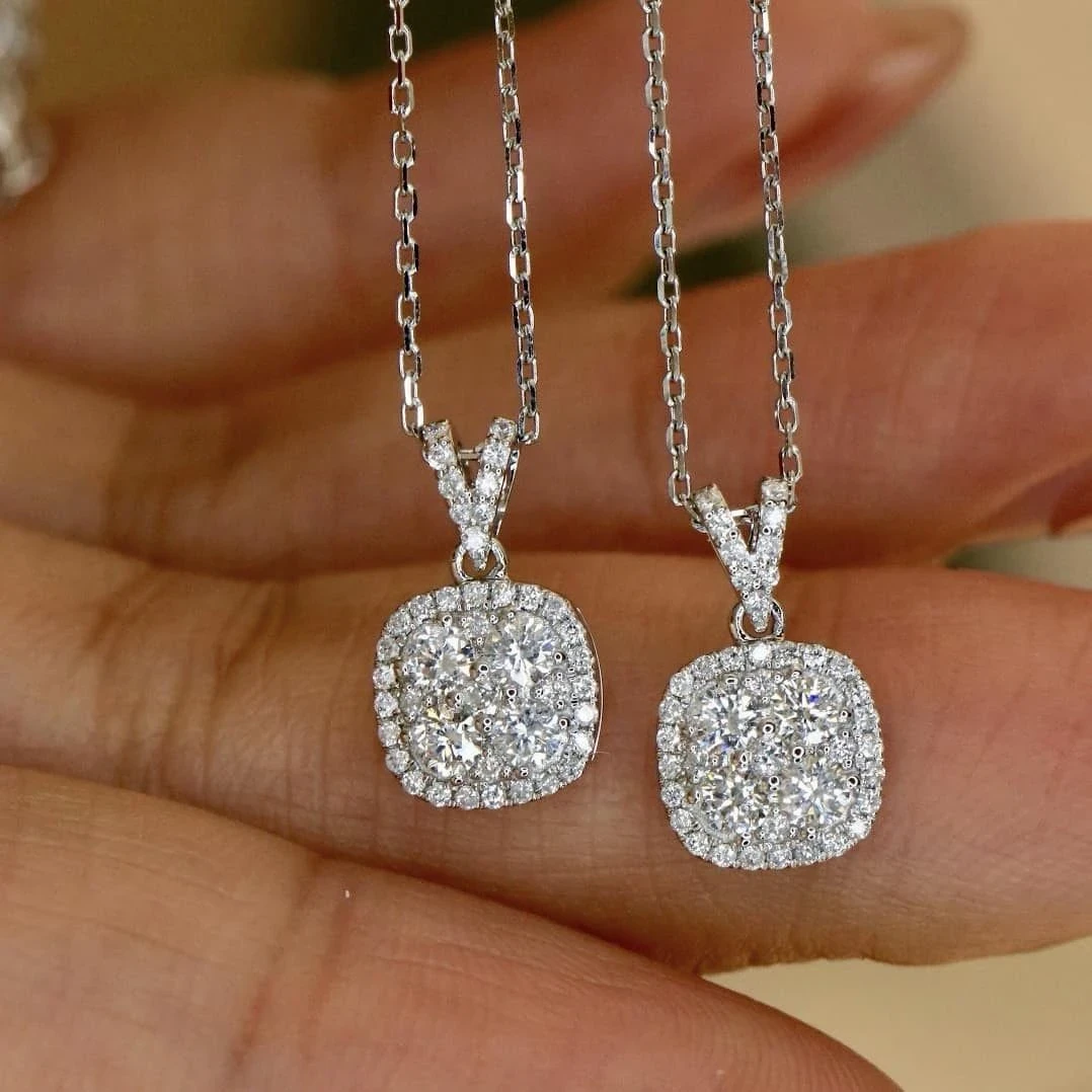 18K天然鑽石-精緻項鍊