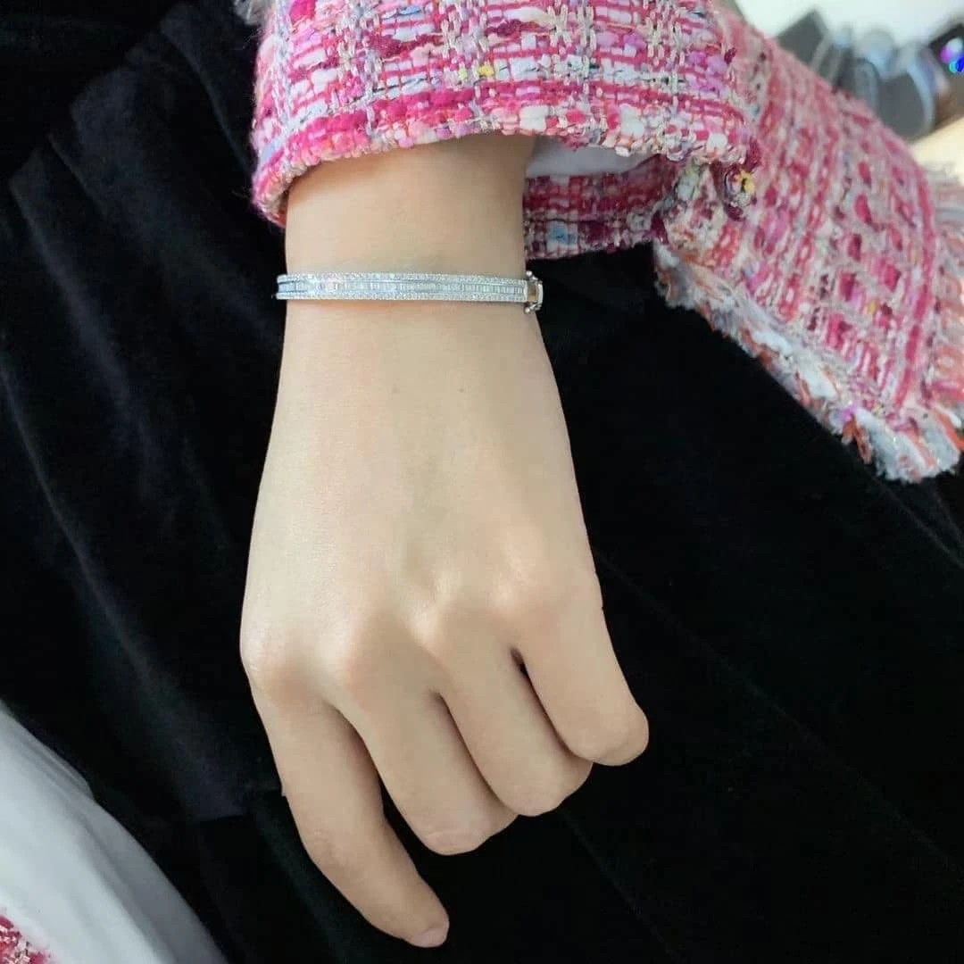 18K天然鑽石-名媛必備手鐲