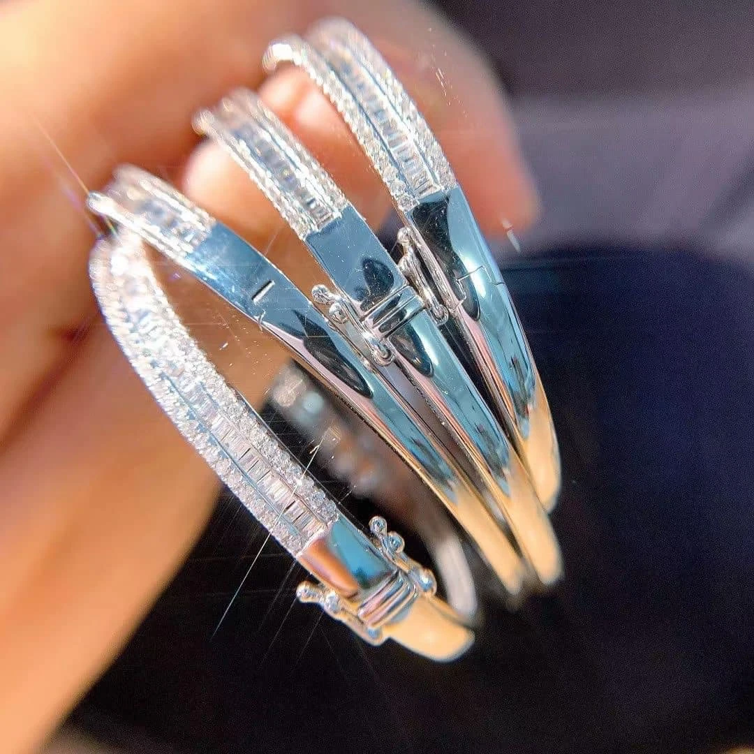 18K天然鑽石-名媛必備手鐲