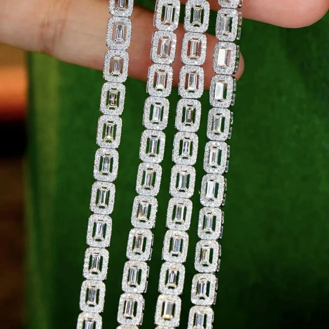 18K天然鑽石-T鑽手鍊 - 第5張圖 18K天然鑽石-T鑽手鍊