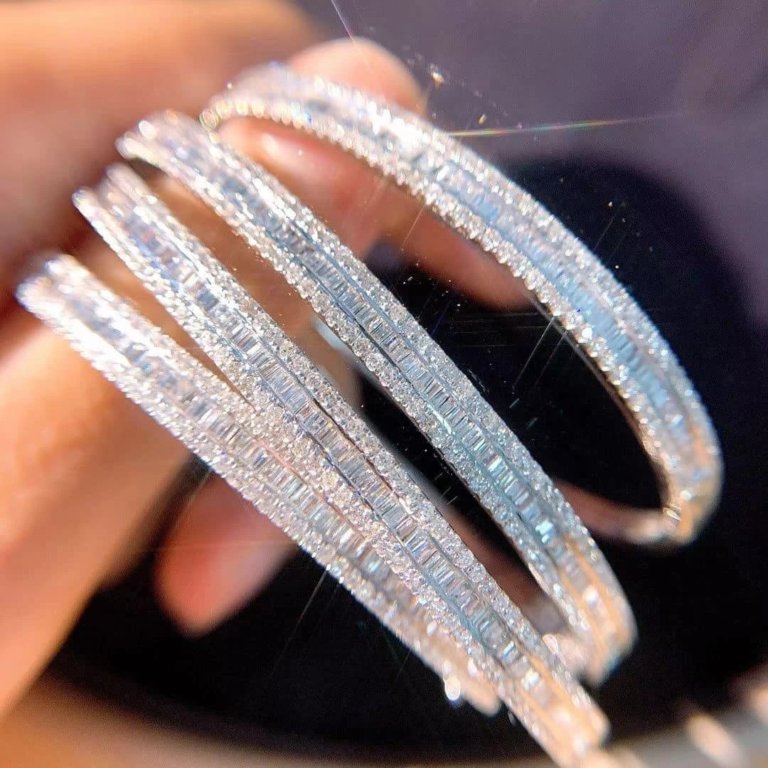 18K天然鑽石-名媛必備手鐲