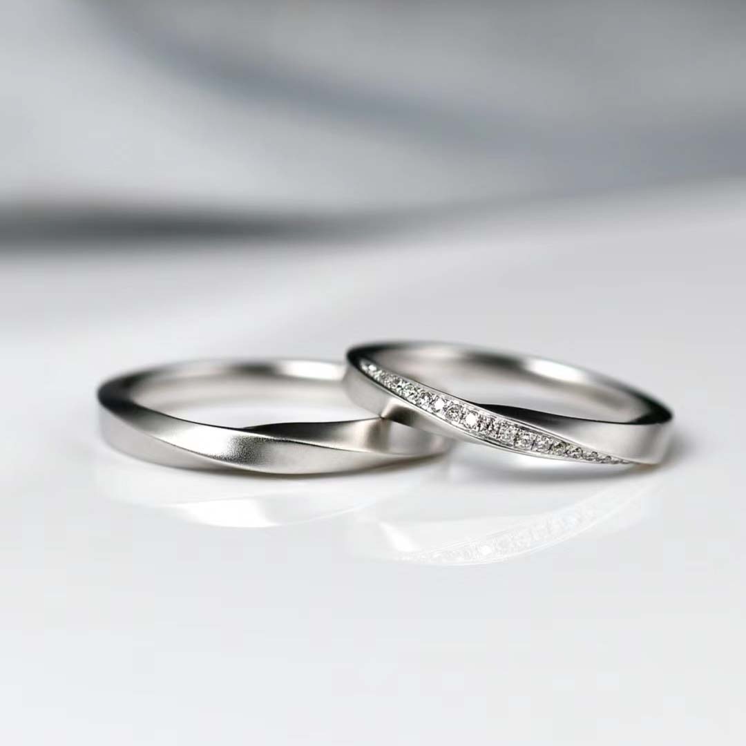 婚戒系列-永恆纏繞對戒訂製