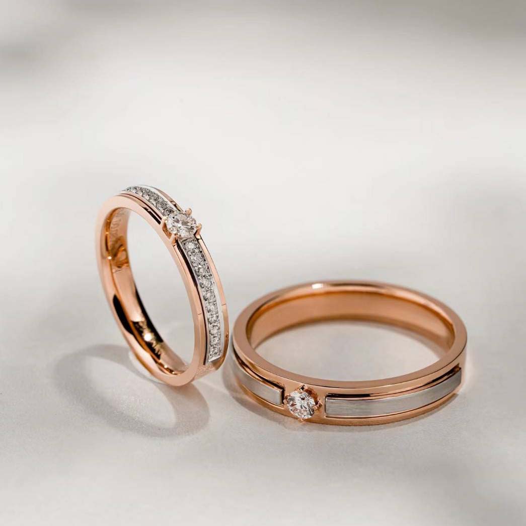 婚戒系列-點點滴滴對戒訂製