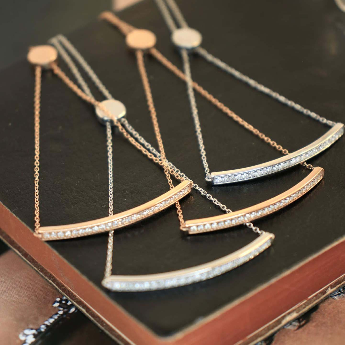 18K天然鑽石-細緻滑動調節手鍊