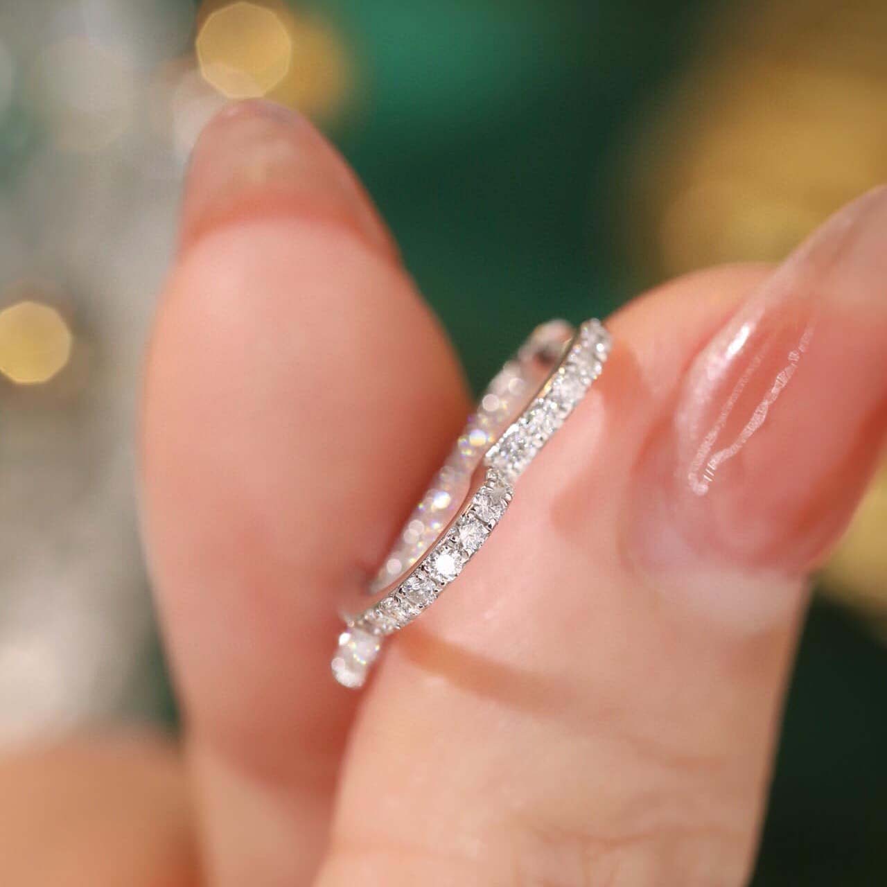 18K天然鑽石-氣質愛心耳環 - 第5張圖 18K天然鑽石-氣質愛心耳環