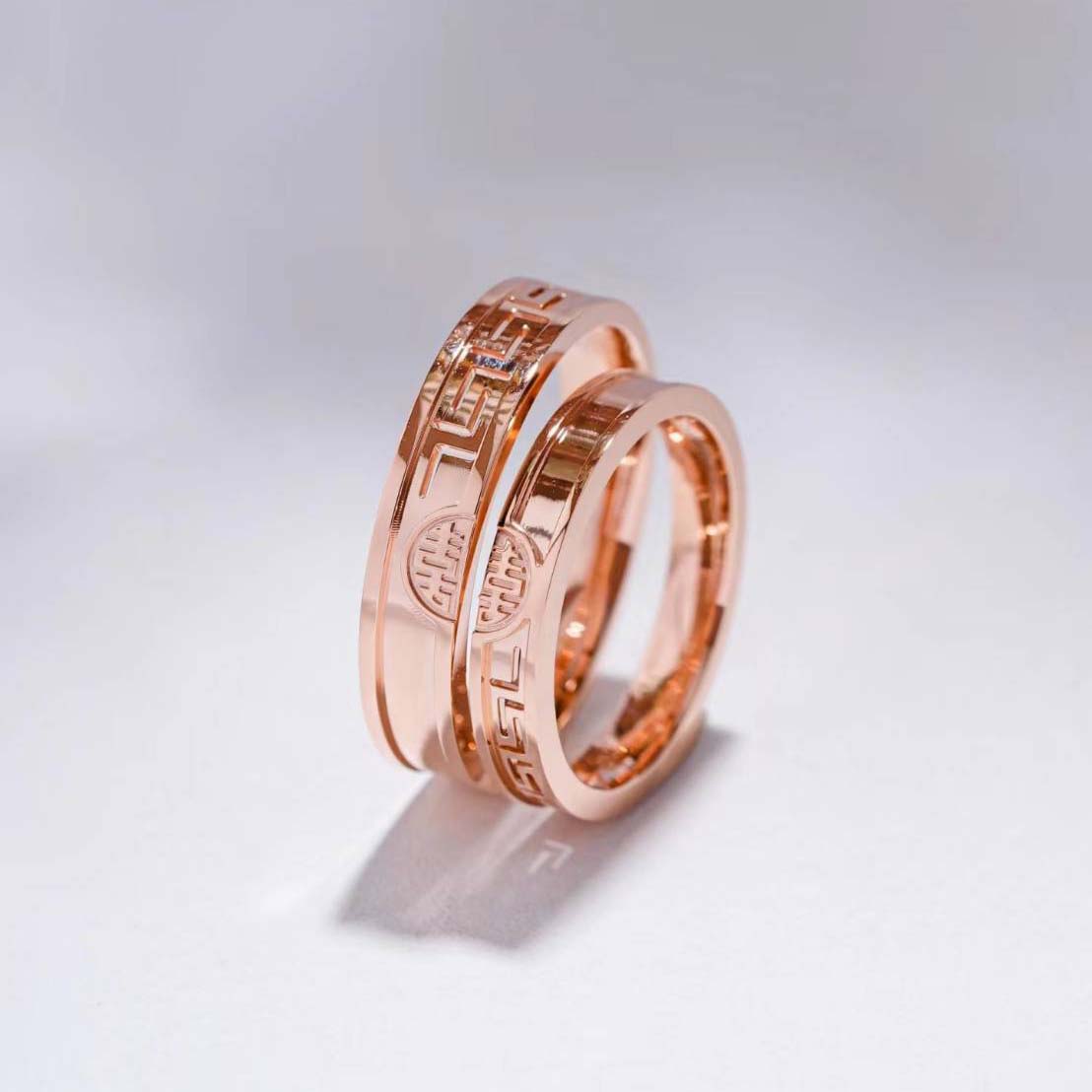 婚戒系列-喜喜對戒訂製