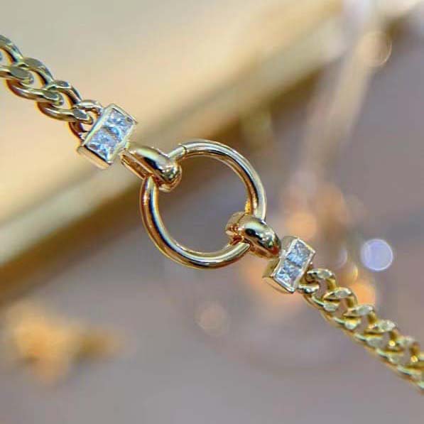 18K-萬能古巴項鍊