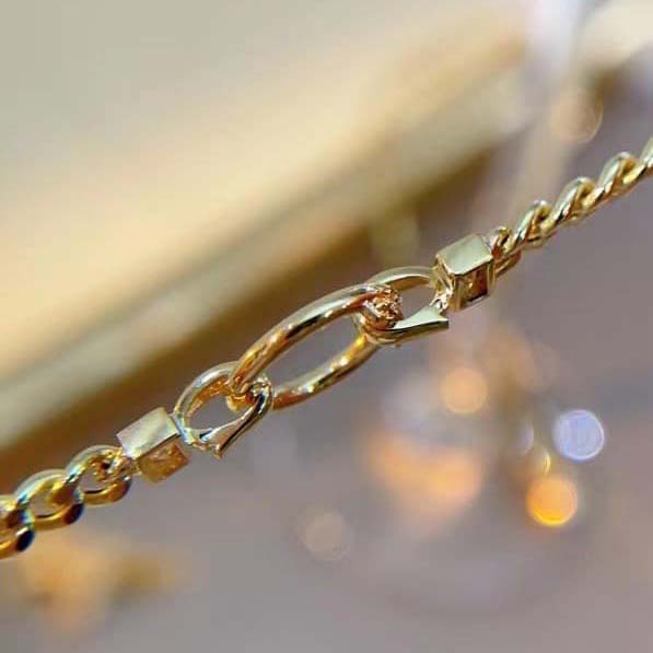 18K-萬能古巴項鍊