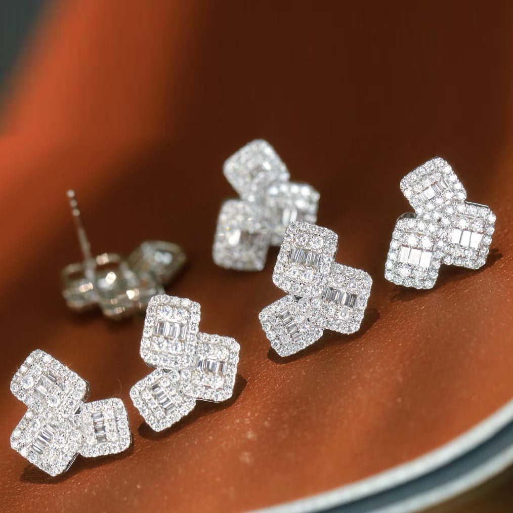 18K天然鑽石-三倍冰糖大耳環 - 第6張圖 18K天然鑽石-三倍冰糖大耳環