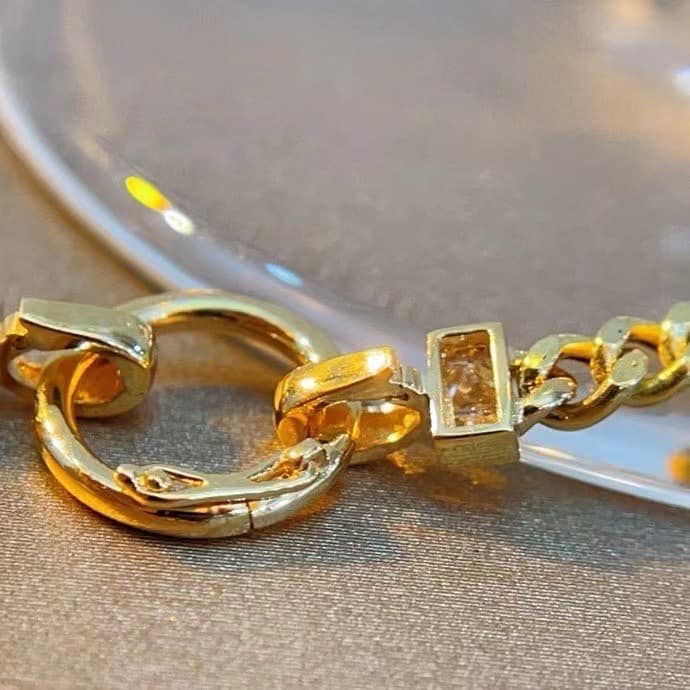 18K-萬能古巴項鍊