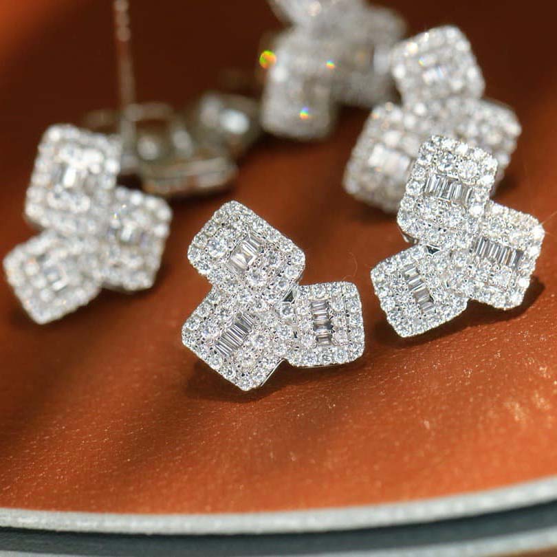 18K天然鑽石-三倍冰糖大耳環 - 第8張圖 18K天然鑽石-三倍冰糖大耳環