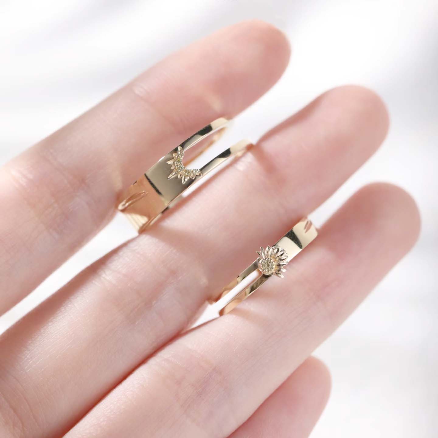 婚戒系列-暖陽對戒訂製 - 第3張圖 婚戒系列-暖陽對戒訂製