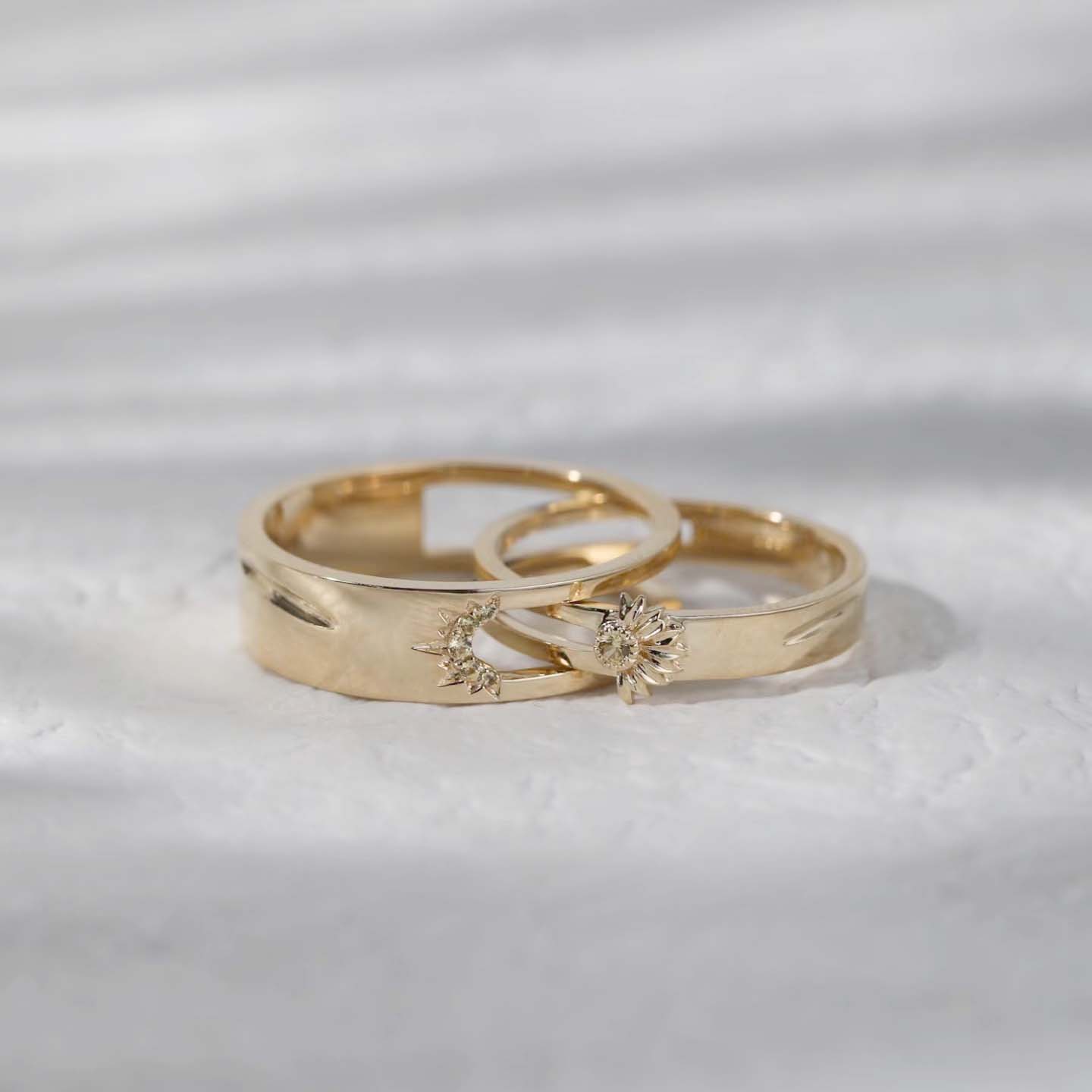 婚戒系列-暖陽對戒訂製 - 第4張圖 婚戒系列-暖陽對戒訂製