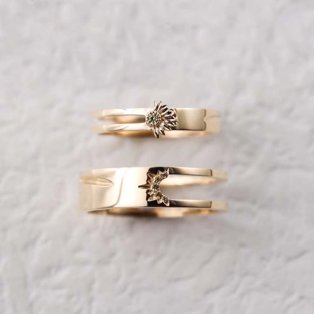 婚戒系列-暖陽對戒訂製