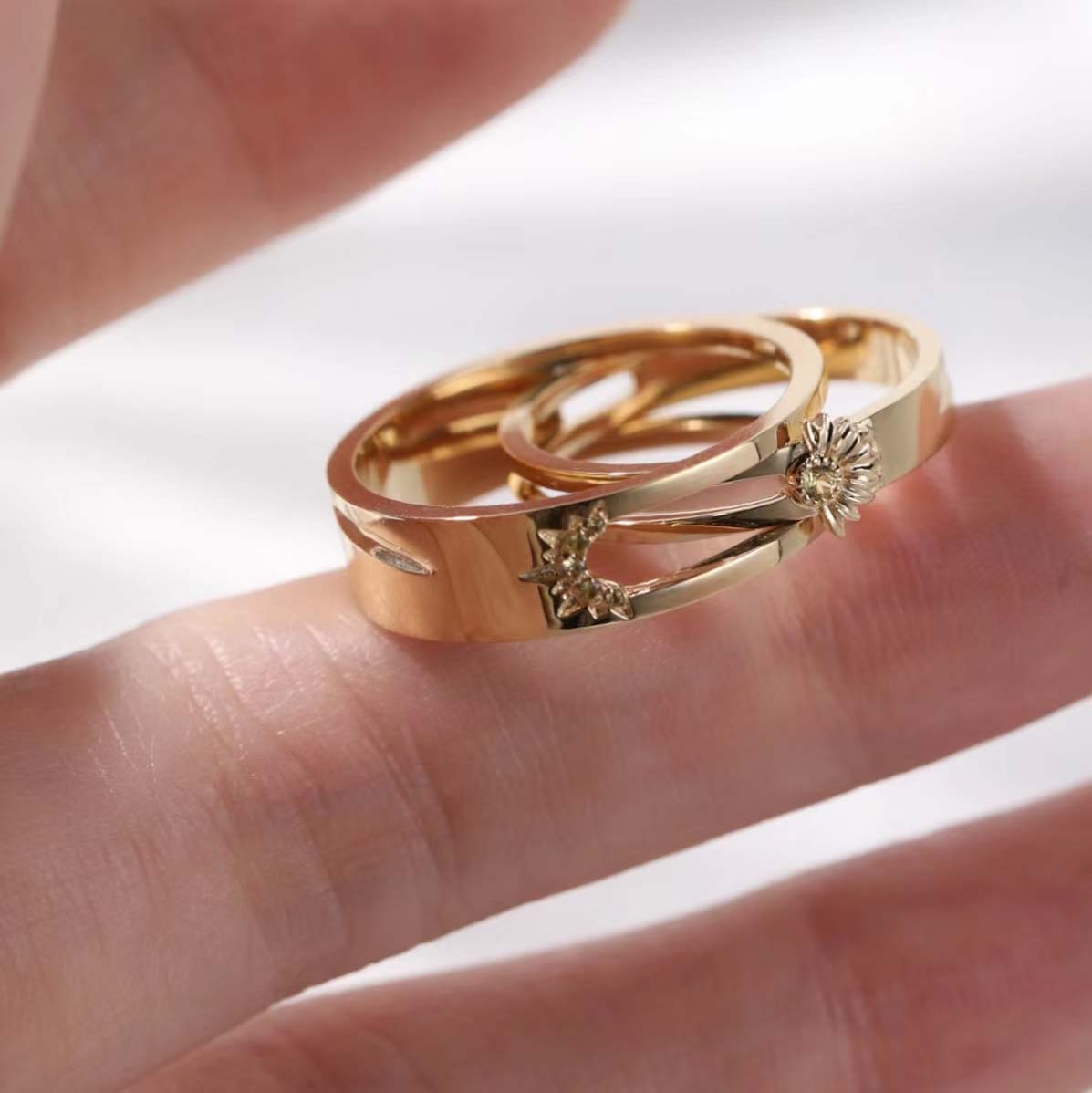 婚戒系列-暖陽對戒訂製 - 第6張圖 婚戒系列-暖陽對戒訂製