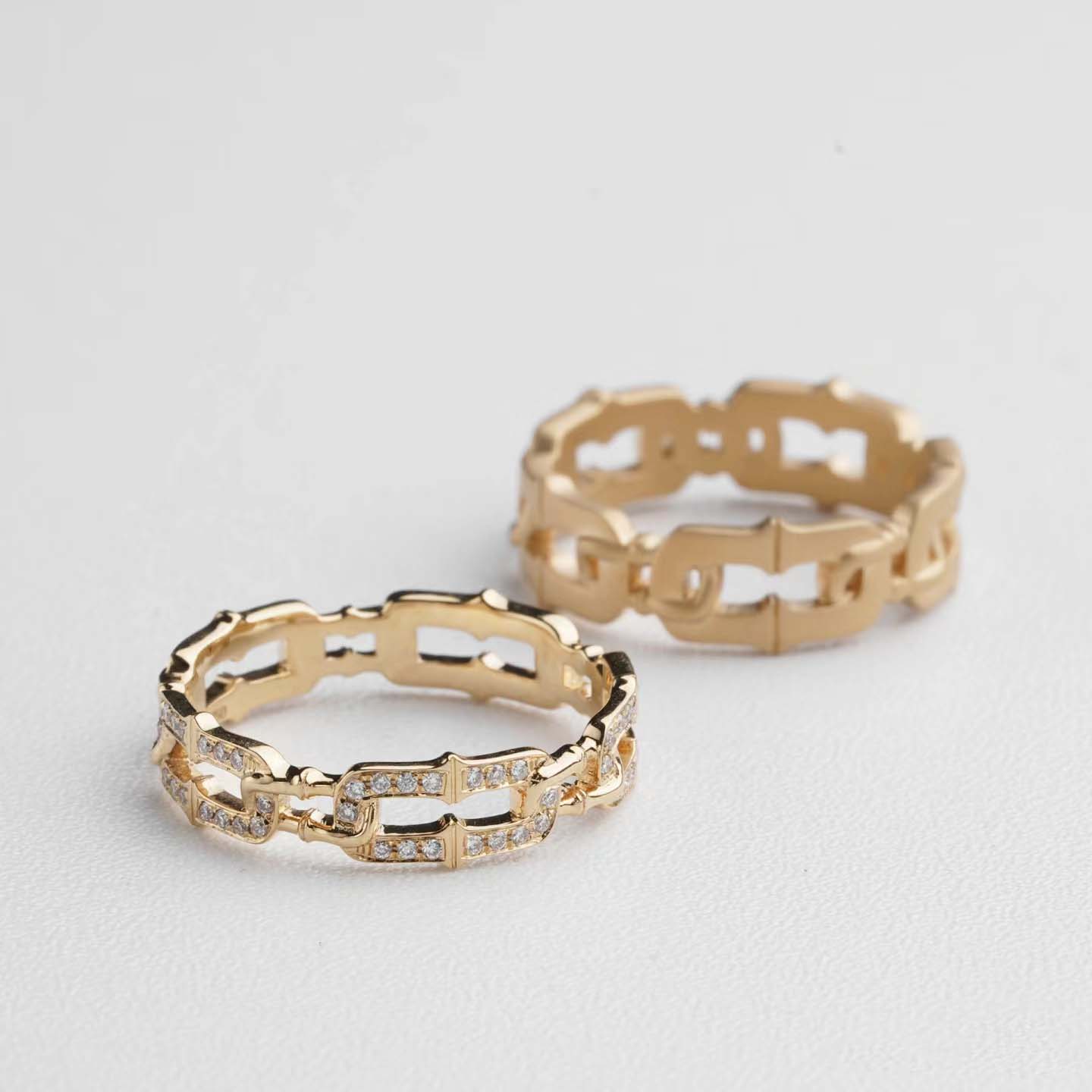 婚戒系列-浪漫連結對戒訂製