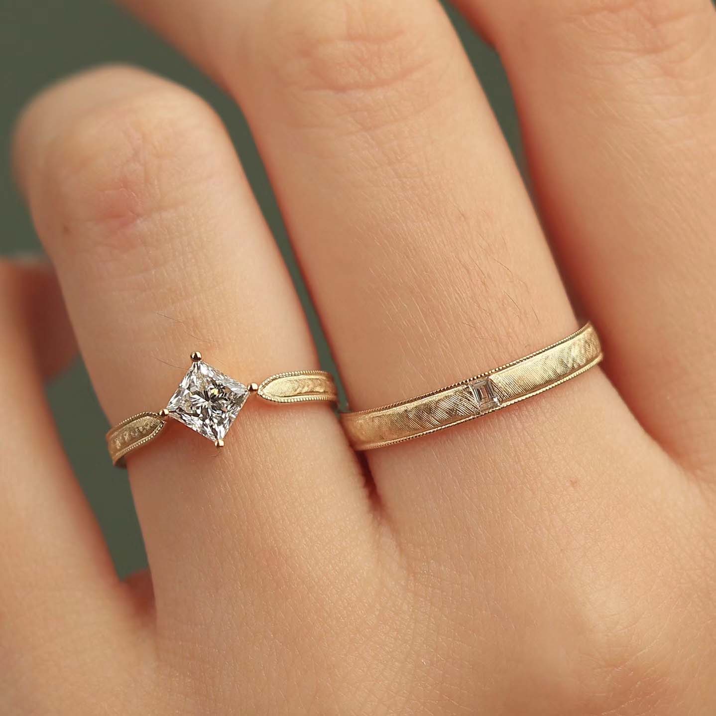 婚戒系列-騎士與公主對戒訂製 - 第4張圖 婚戒系列-騎士與公主對戒訂製