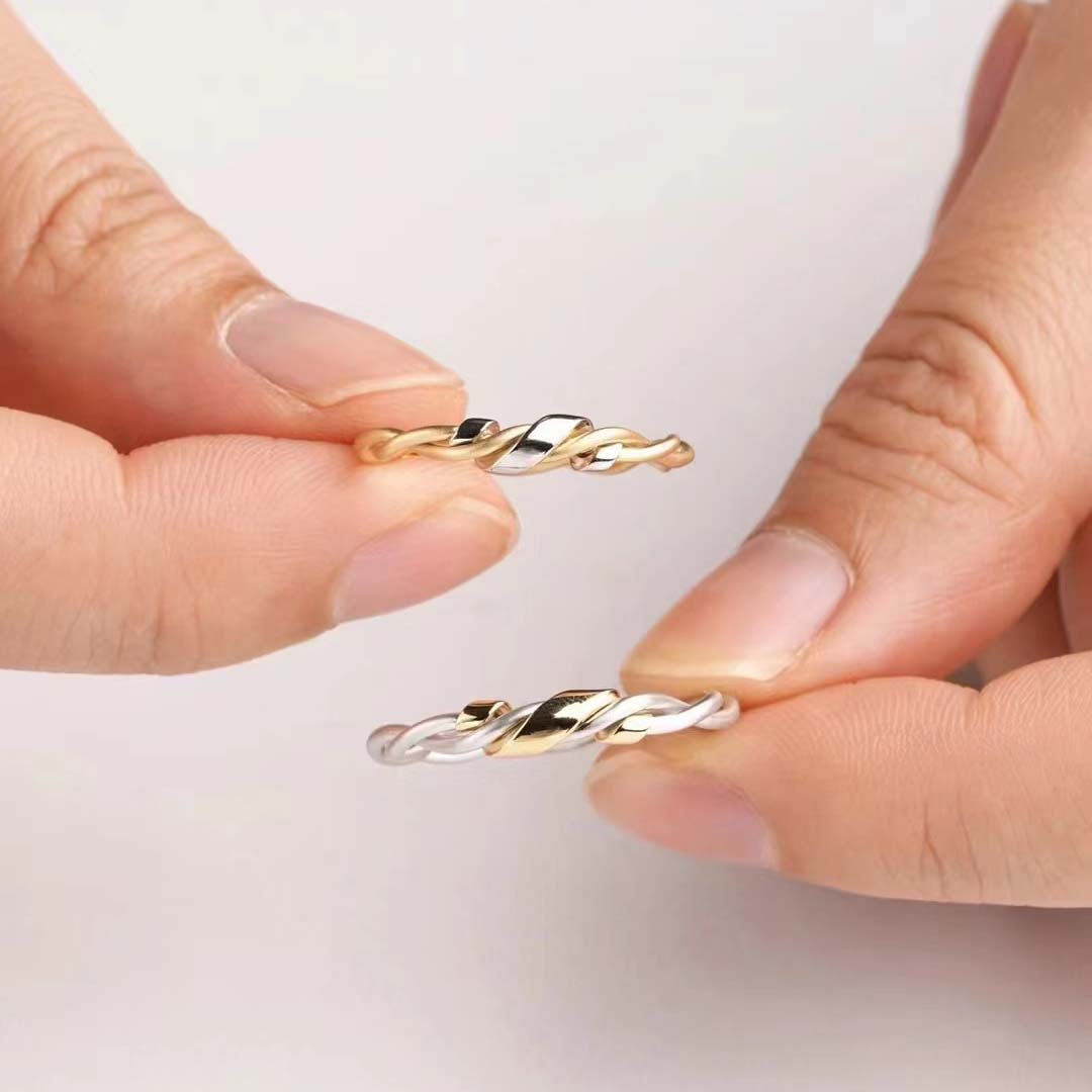 婚戒系列-愛戀纏繞對戒訂製