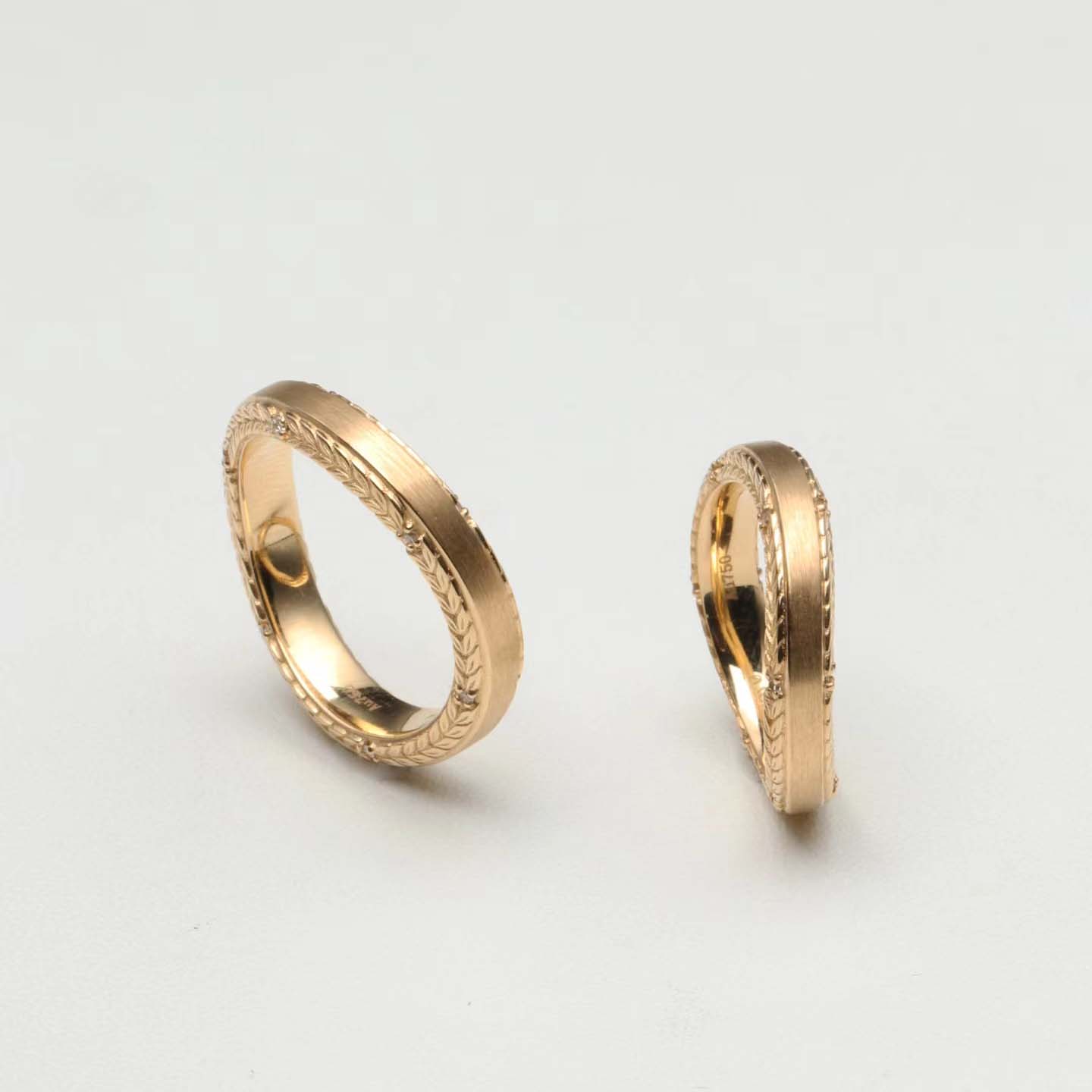 婚戒系列-堅若磐石對戒訂製