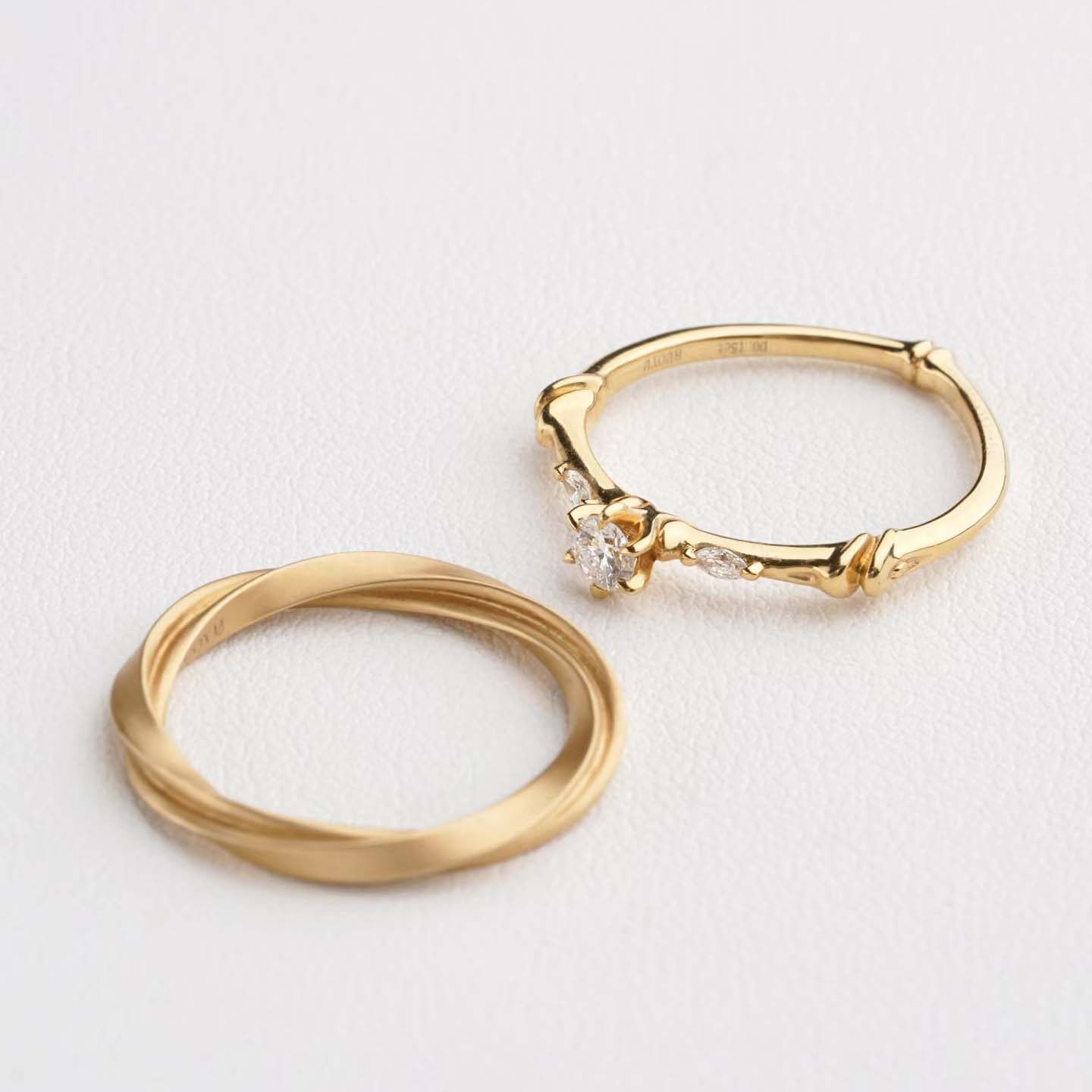 婚戒系列-點點繁星對戒訂製