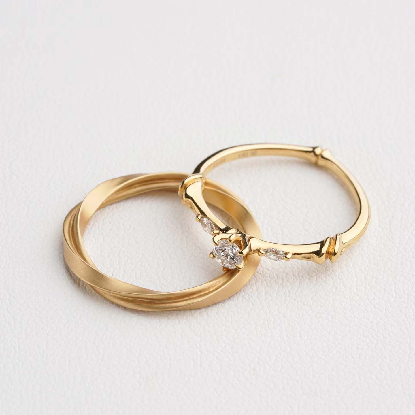 婚戒系列-點點繁星對戒訂製