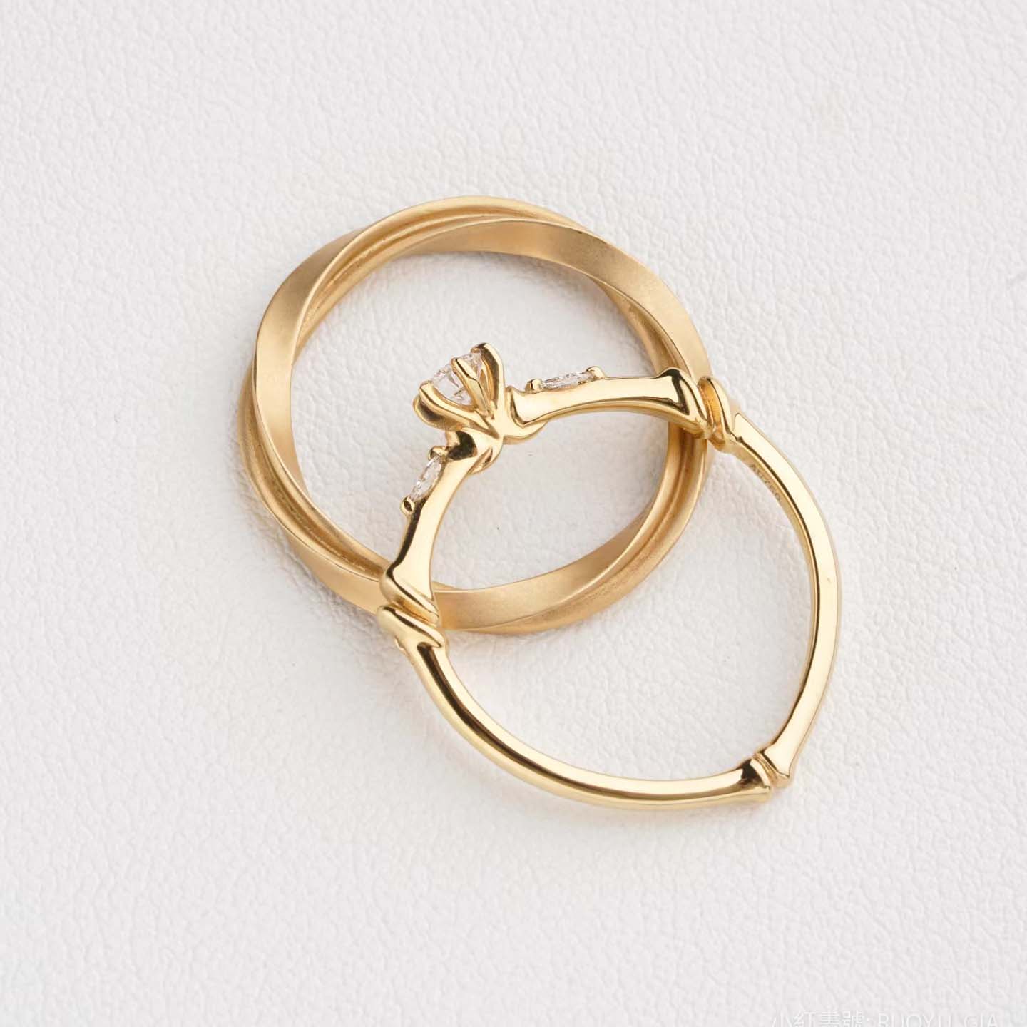 婚戒系列-點點繁星對戒訂製