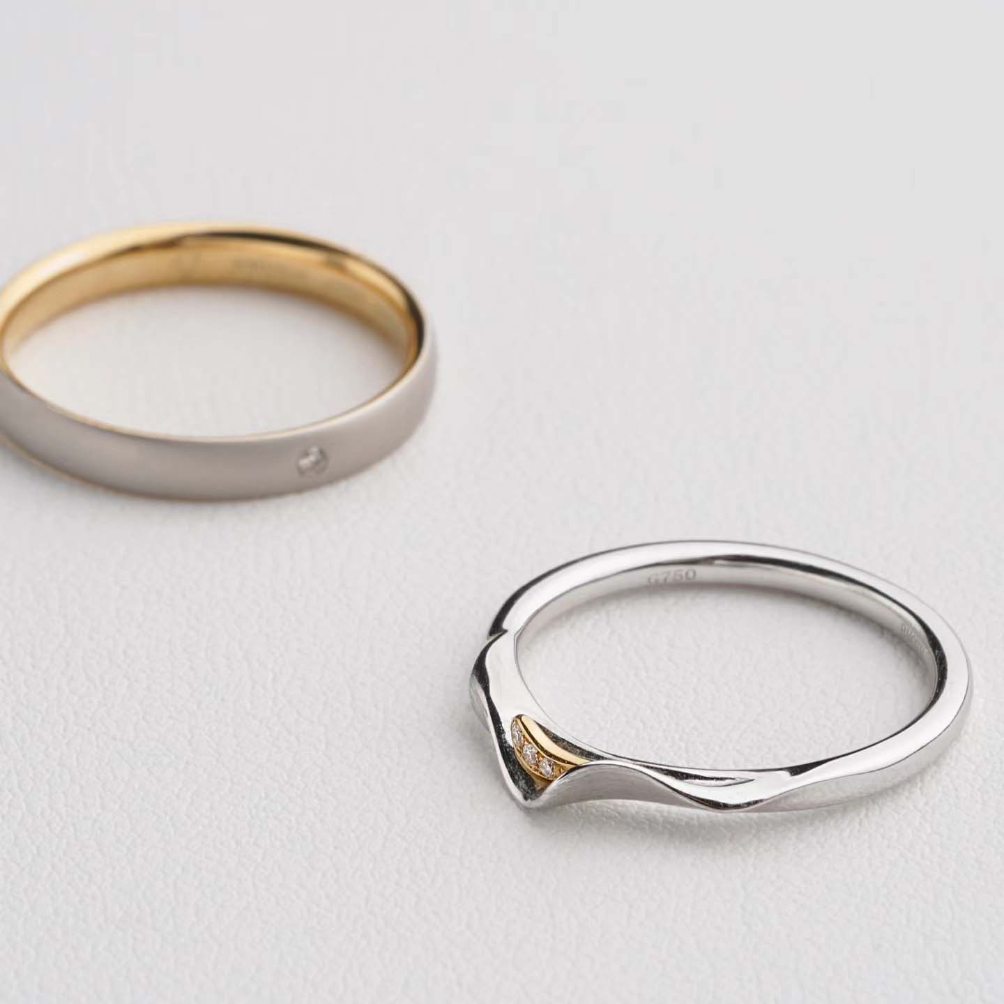 婚戒系列-彬彬纏繞對戒訂製