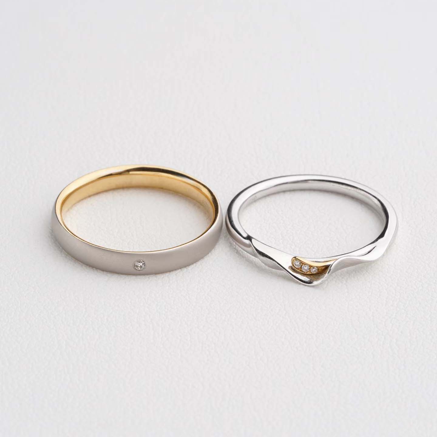 婚戒系列-彬彬纏繞對戒訂製