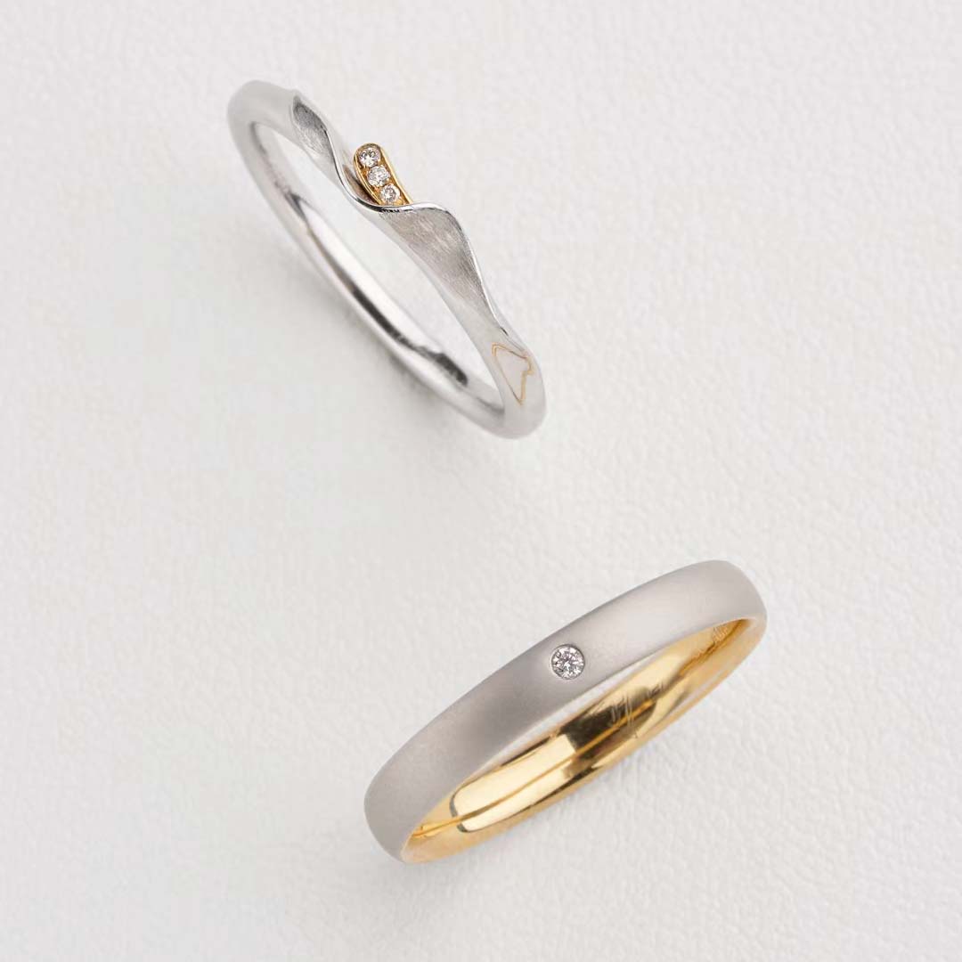 婚戒系列-彬彬纏繞對戒訂製