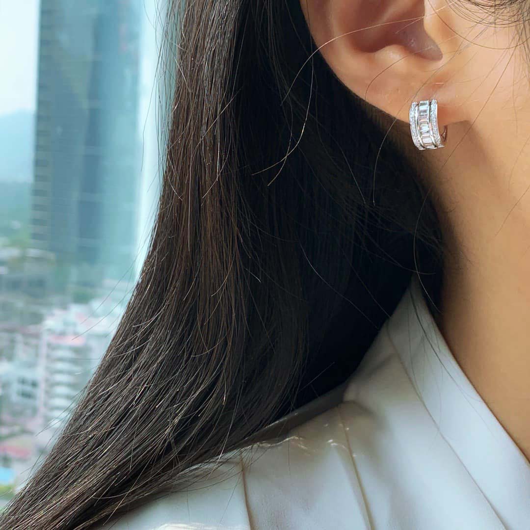 18K天然鑽石-大女主氣勢耳環 - 第6張圖 18K天然鑽石-大女主氣勢耳環