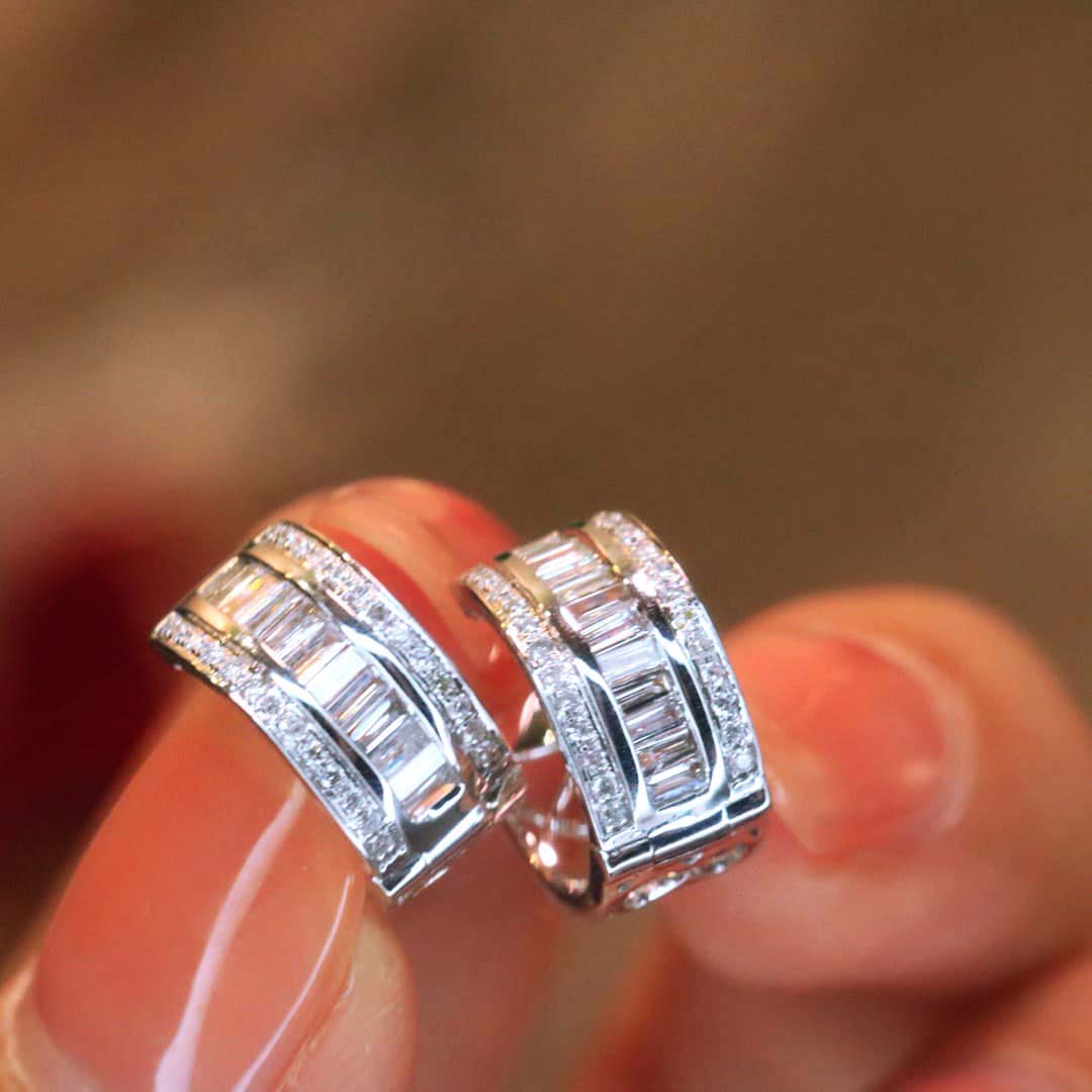 18K天然鑽石-大女主氣勢耳環 - 第5張圖 18K天然鑽石-大女主氣勢耳環