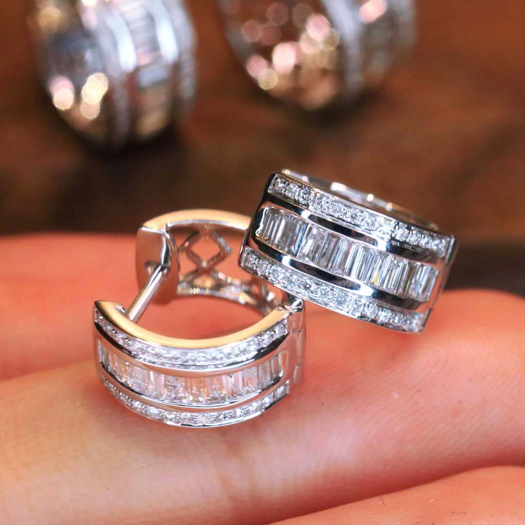 18K天然鑽石-大女主氣勢耳環 - 第4張圖 18K天然鑽石-大女主氣勢耳環