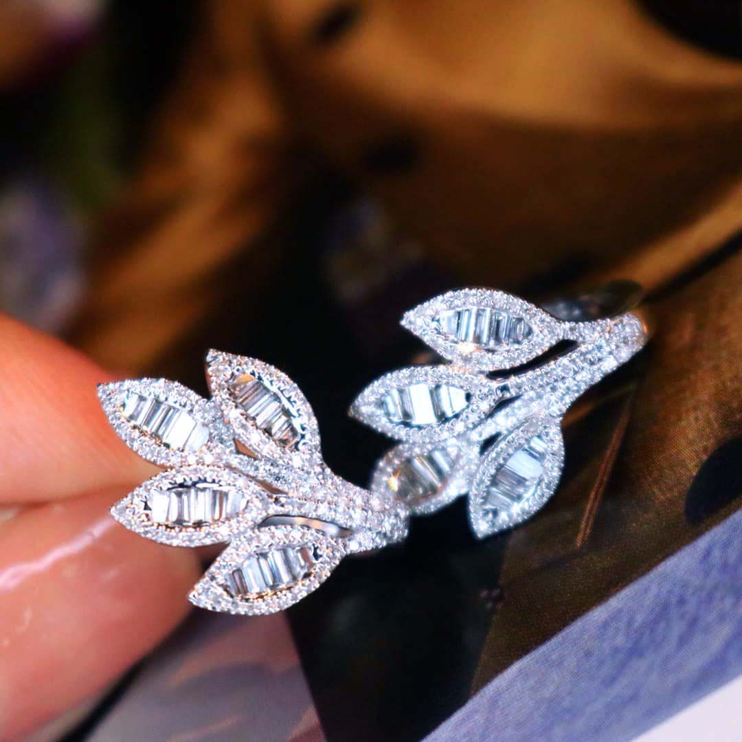 18K天然鑽石-希望之樹耳環 - 第5張圖 18K天然鑽石-希望之樹耳環