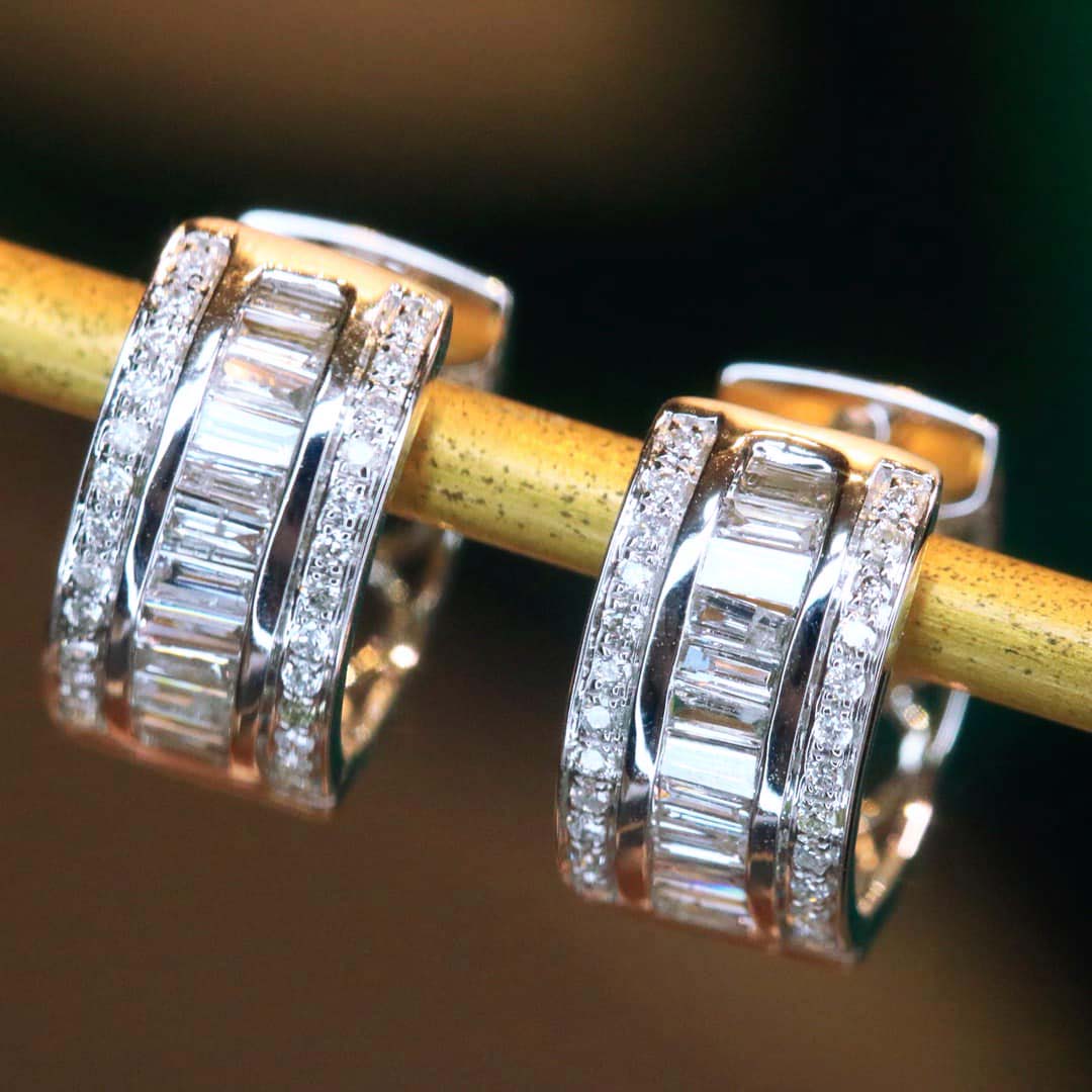 18K天然鑽石-大女主氣勢耳環 - 第3張圖 18K天然鑽石-大女主氣勢耳環