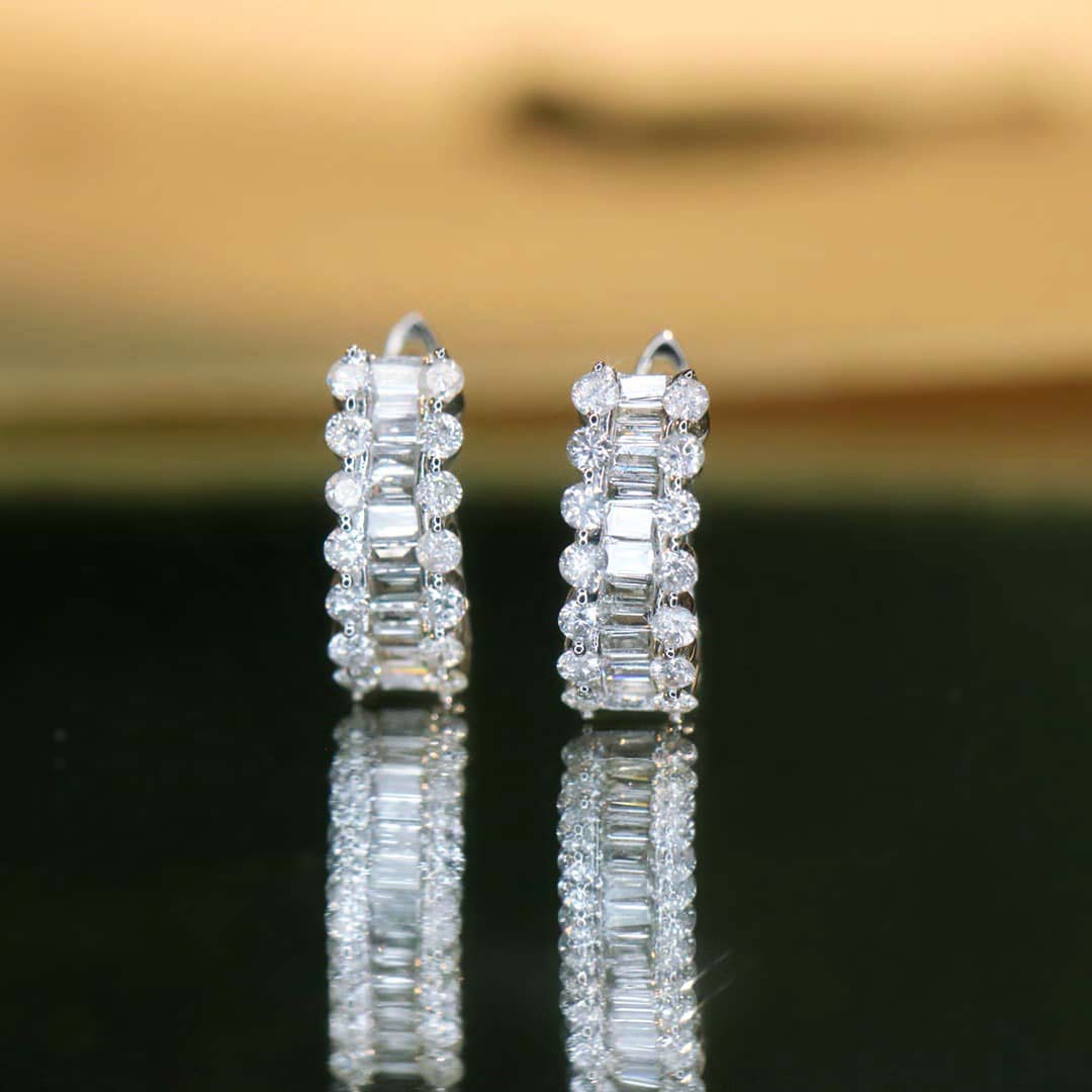 18K天然鑽石-璀璨星光耳環 - 第6張圖 18K天然鑽石-璀璨星光耳環