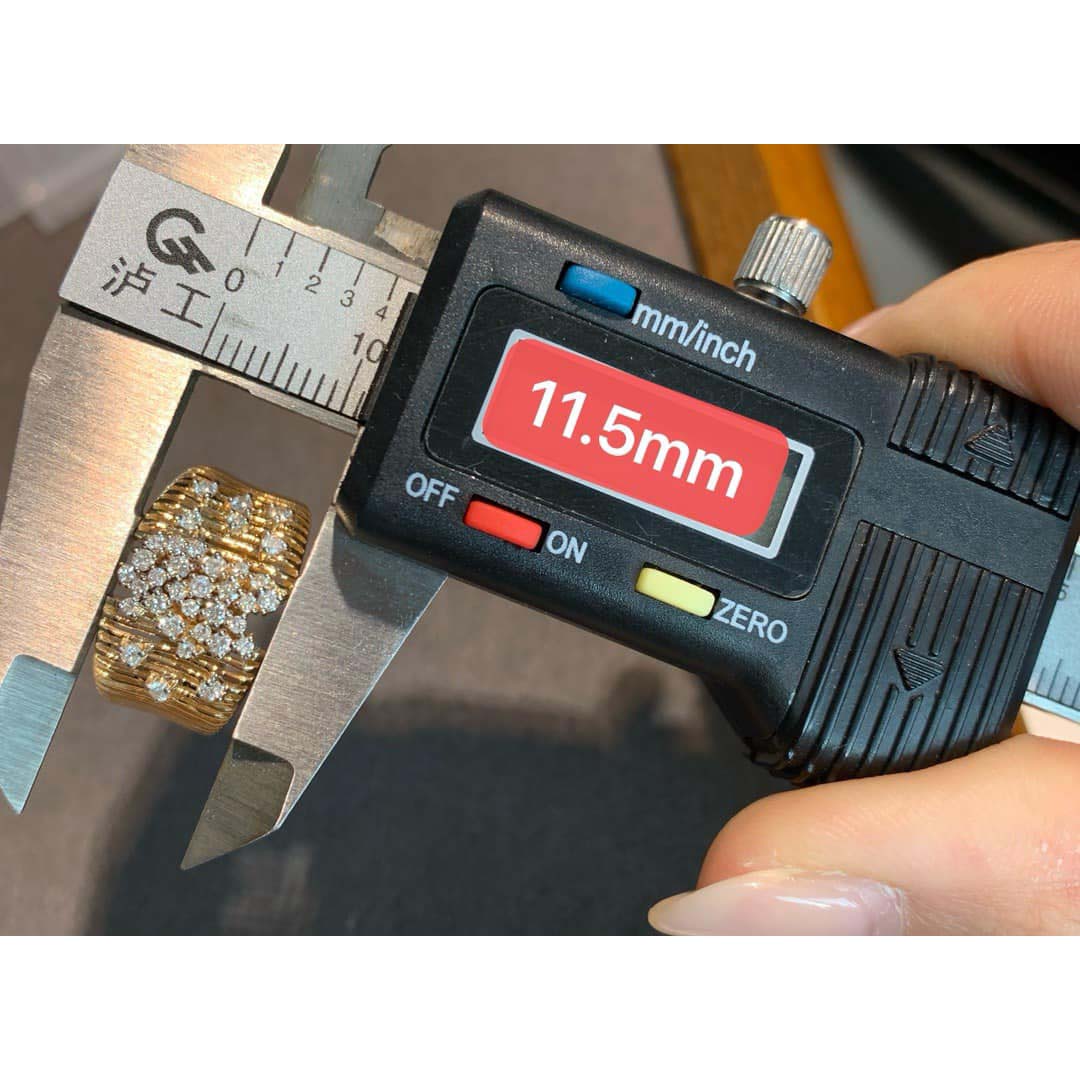 18K天然鑽石-繁星閃爍戒指