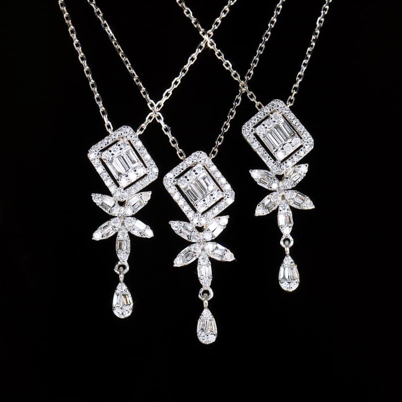 18K天然鑽石-優雅輕奢項鍊