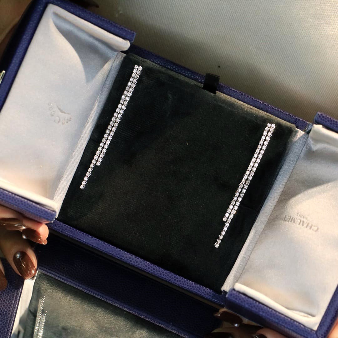 18K天然鑽石-氣質長形耳環 - 第5張圖 18K天然鑽石-氣質長形耳環