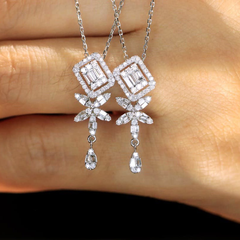 18K天然鑽石-優雅輕奢項鍊