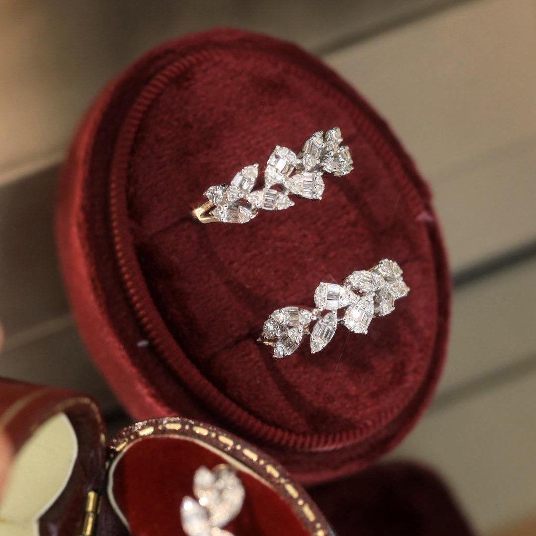 18K天然鑽石-精緻藤蔓戒指 - 第6張圖 18K天然鑽石-精緻藤蔓戒指